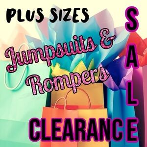 Plus Size Jumpsuits, Pantsuits & Rompers